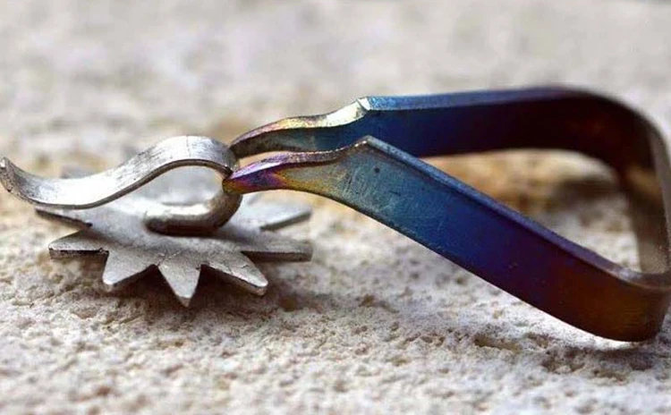 KNEW CONCEPTS Titan-Lötstreifen, 100 mm, vollständig geglühte, individuelle Klemme, antihaftbeschichtete, hitzebeständige Rohlinge zum Löten von Schmuck – Detail 4