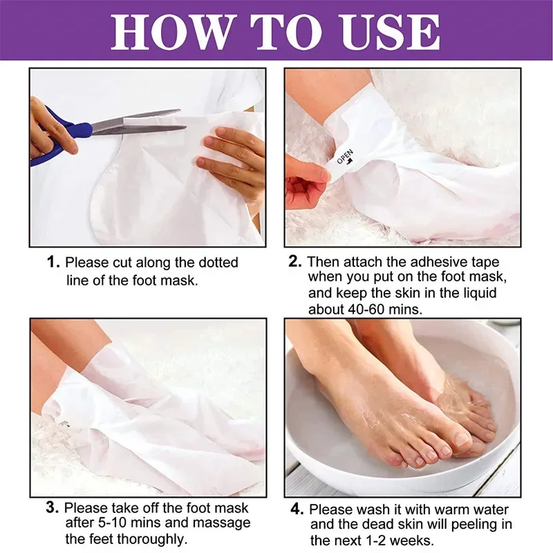 Exfoliating Foot Mask Foot Skin Care