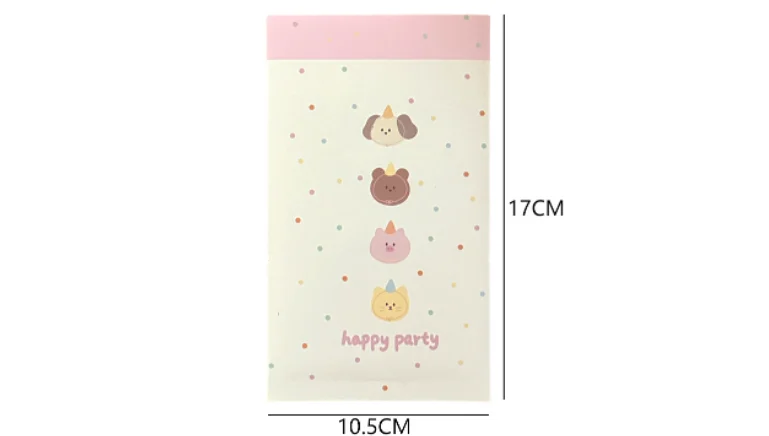 Description Picture 2 of item40 Pcs Creative Cute Pet Dog Packaging Paper Bag Candy Baking Gift Bag Multi functional Storage Bag Decorative Bag