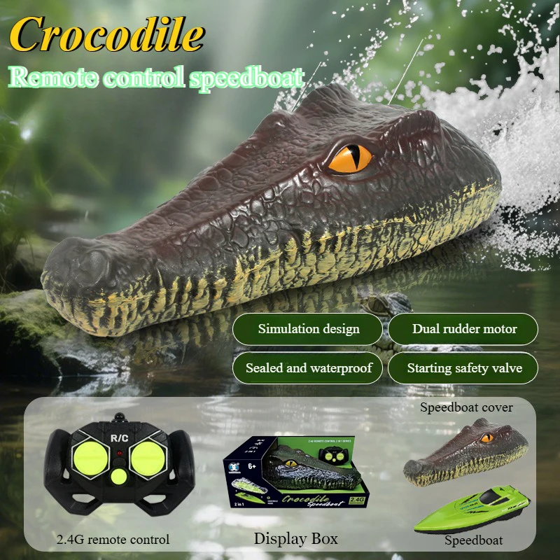 جهاز تحكم عن بعد لقارب RC عالي السرعة - لعبة سباق...