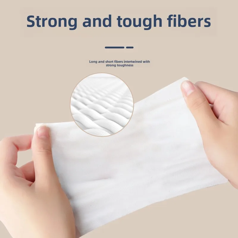 14 rolls of coreless virgin wood pulp solid toilet paper household affordable loading dormitory toilet roll paper hand