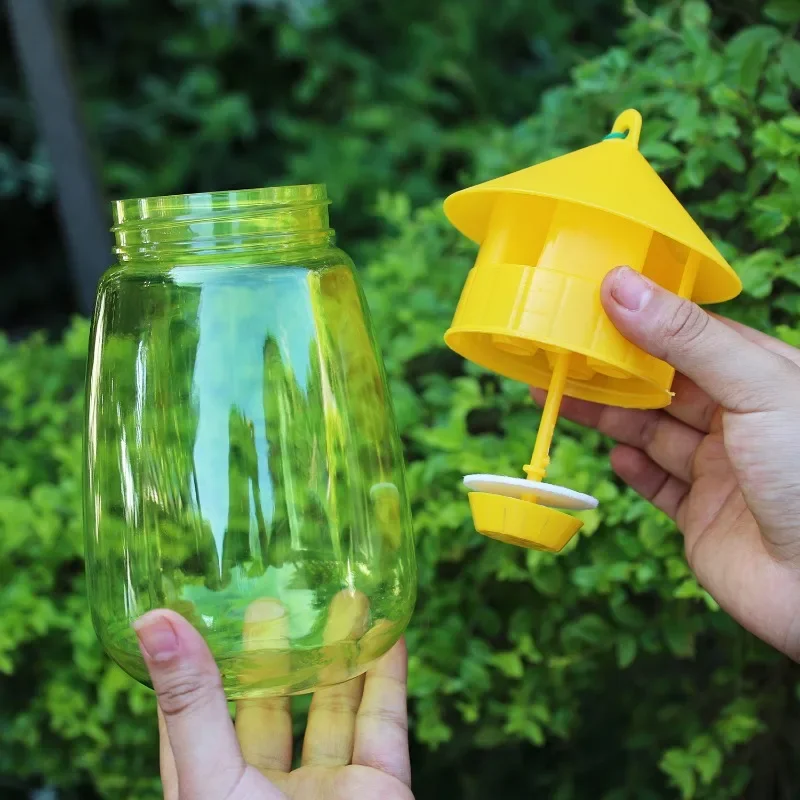 Description Picture 5 of item5/1x Fruit Fly Trap Killer Plastic Drosophila Trap Anti Fruit Fly Killer Catcher Garden Orchard Insect Pest Control Bee Catcher