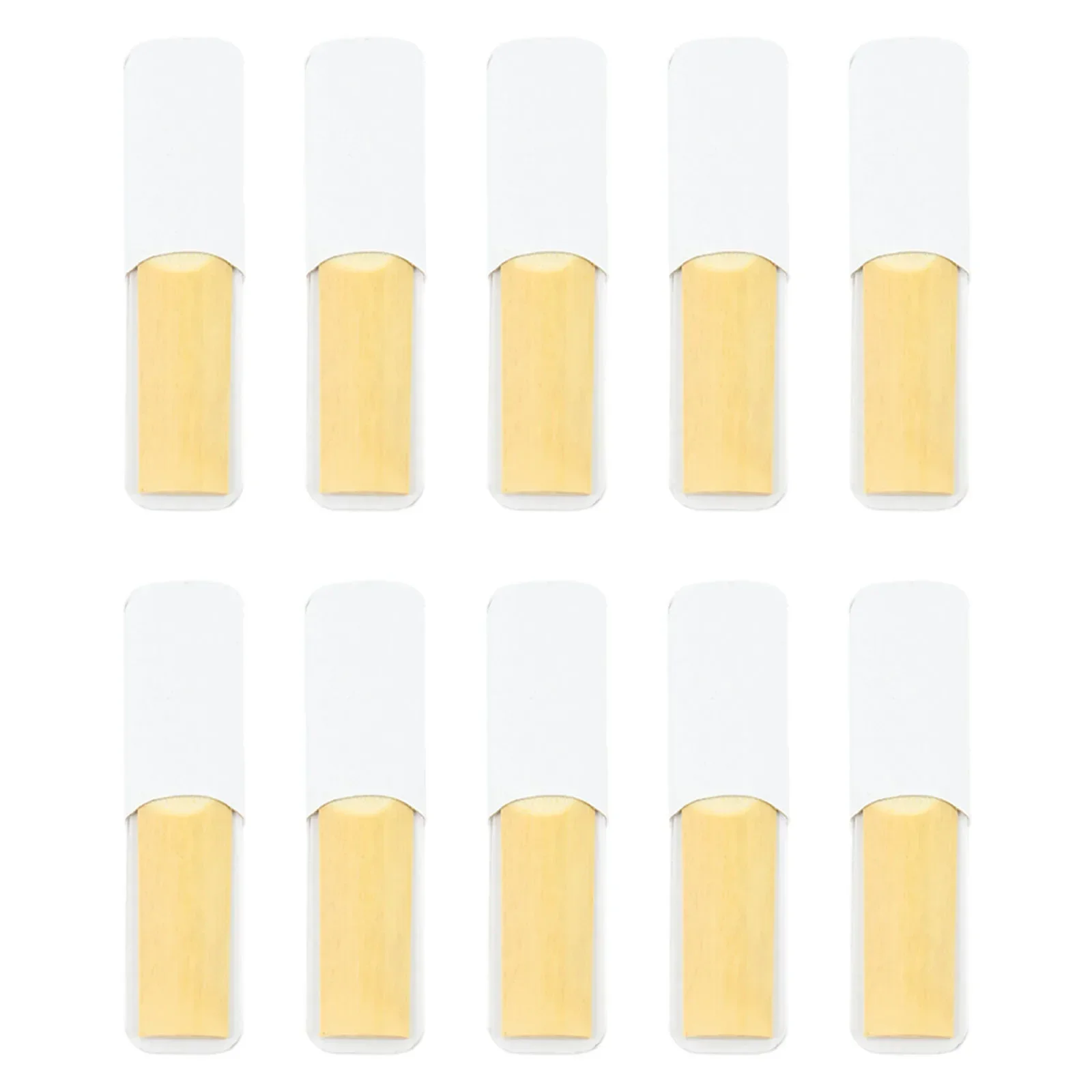 Sax Accessories Reeds Kit Set 10pcs 6g/0.21oz For Tenor Sax Hardness 2/2.5/3 Instrument Clarinet Parts