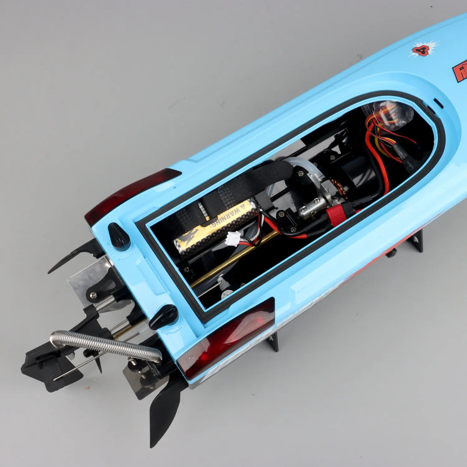 RC čln UDI025 Biely - 2.4GHz Rýchly na diaľkové ovládanie