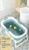 Adult Folding Plastic Bathtub  Portable Bathing Barrel Spa Bathtub 6