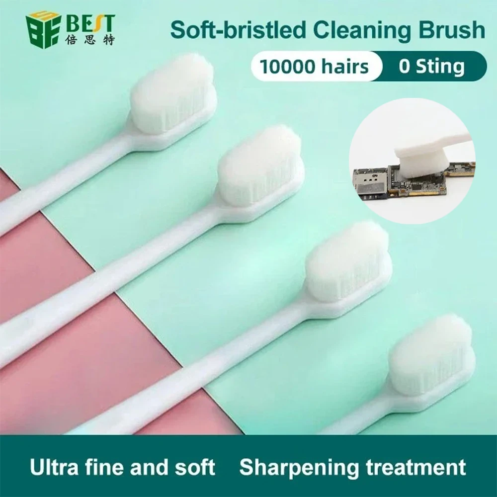 PBT Fiber Cleaning and Polishing Brush for Electronic Repair and Glue Removal
