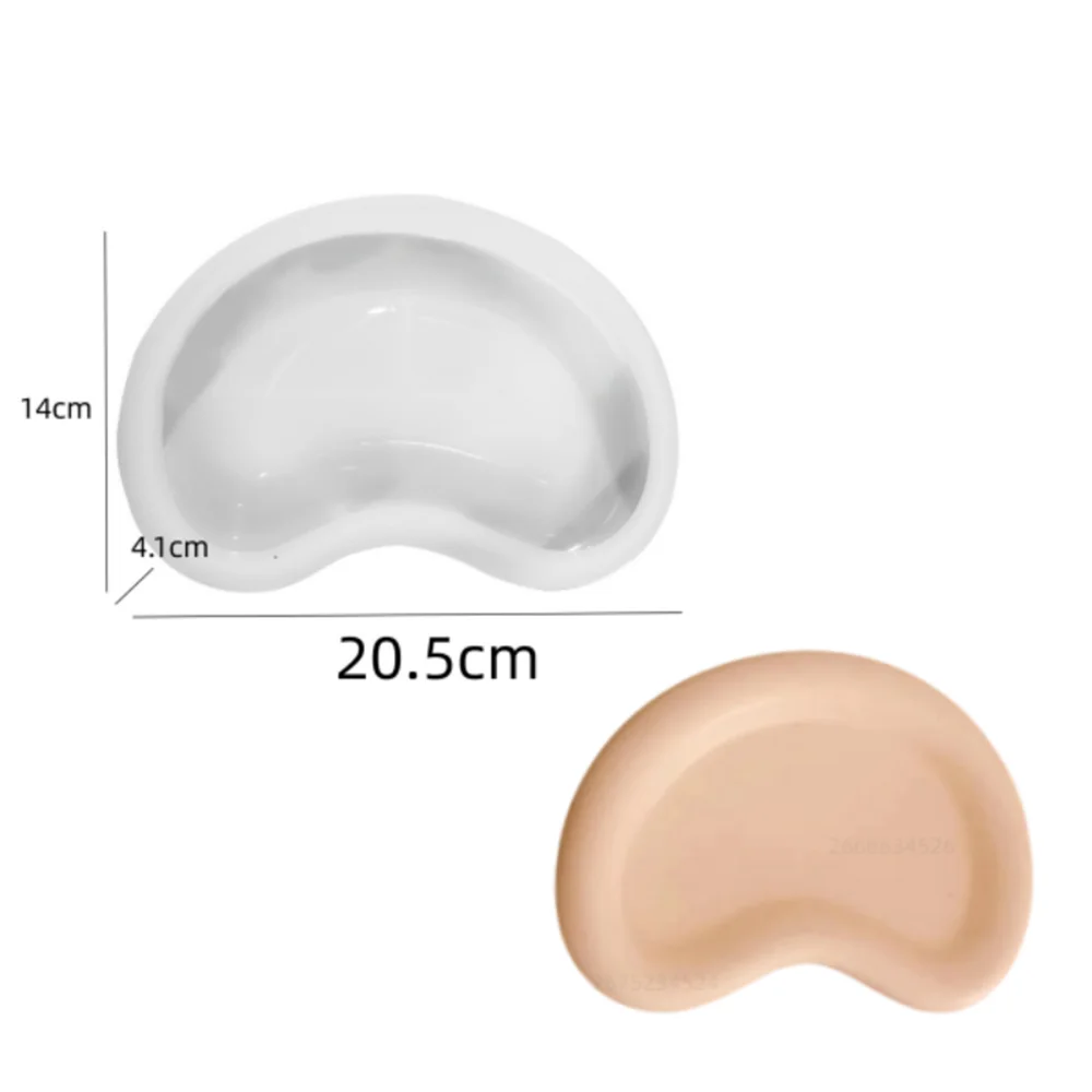 9,8-Zoll Feder-Aufbewahrungsbox-Schale aus Harz mit Spiegel-Silikonform für DIY-Gips-Dekorationen und Heimdekoration – Produktproduktionsform – Detail 8