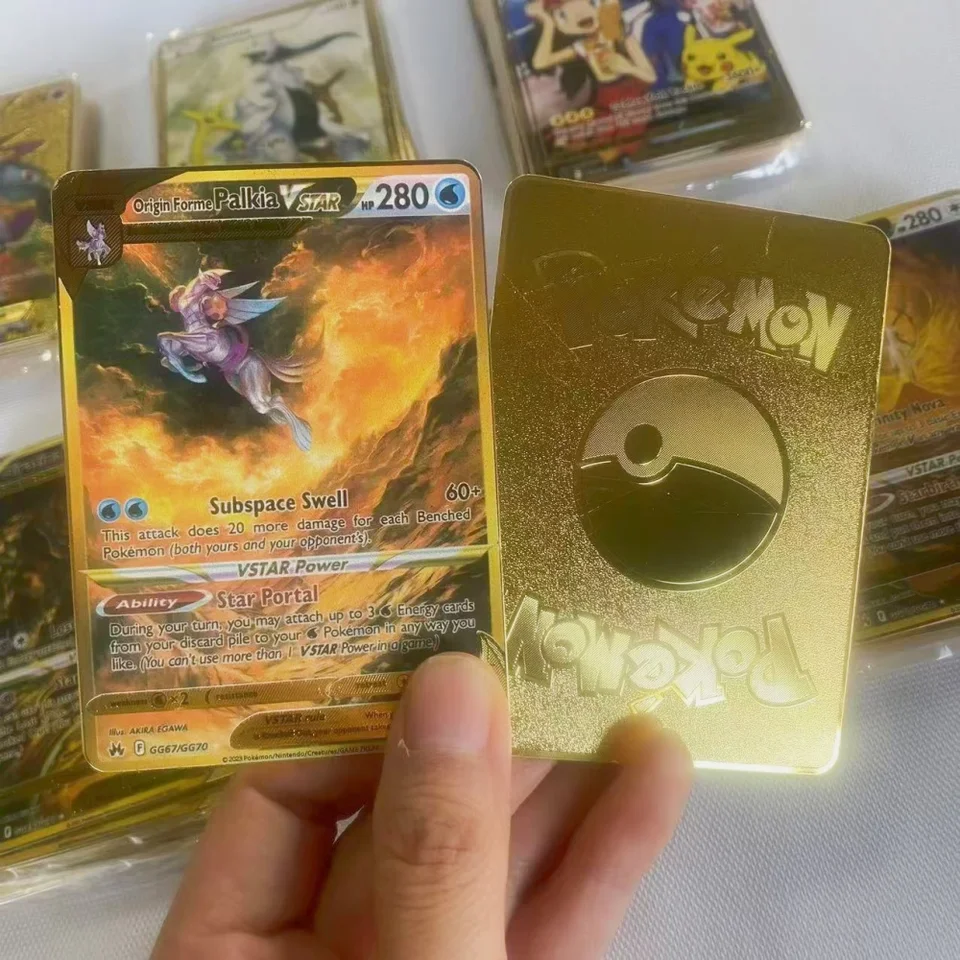 ポケモンカード ゴールドメタル ポケモンカード 英語ハードアイアン