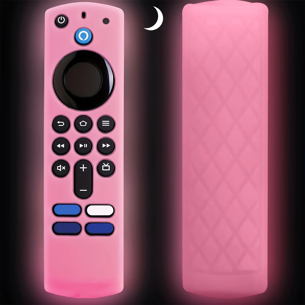 Firestick Remote Control Set with Lanyard - Glow-in-the-Dark