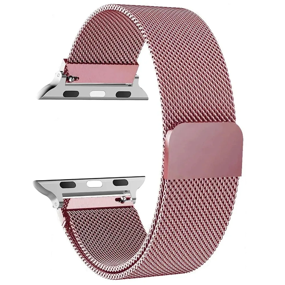 Premium Metal Milanese Smartwatch Strap Bracelet