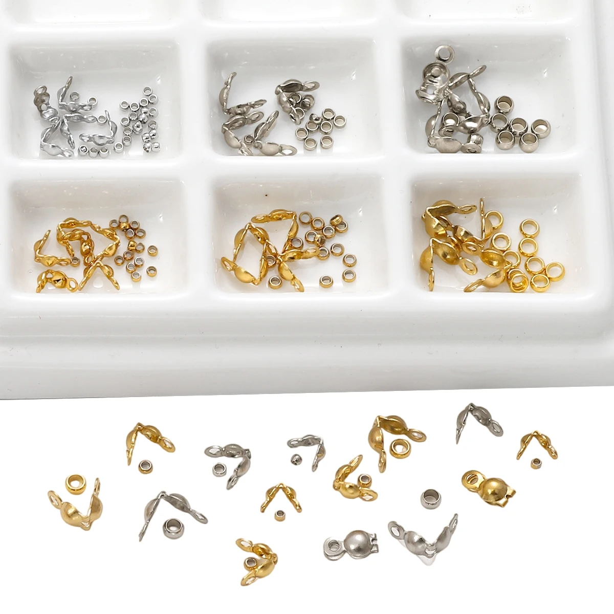 Stainless Steel Crimp Beads 2