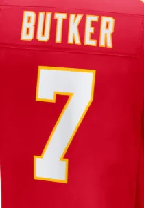 thumbnail image 1 of Camisetas de fútbol de la famosa marca Kansas con bordados para hombres, mujeres y jóvenes personalizados #87 KELCE #15 MAHOMES #10 PACHECO, 1 of 5