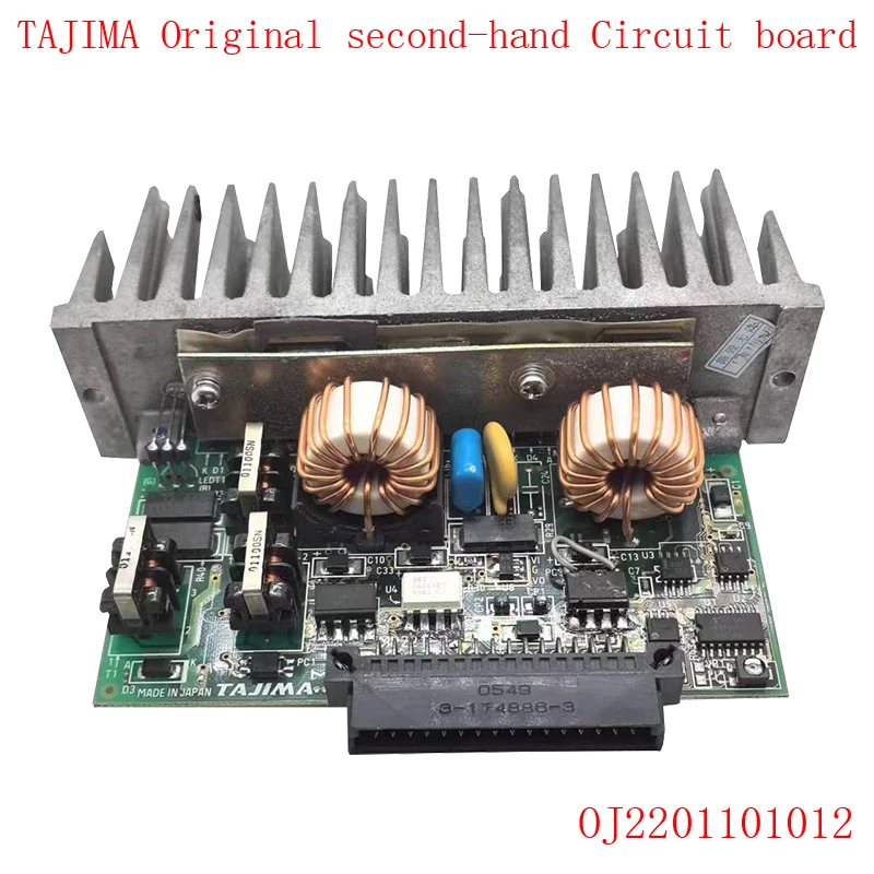 

TAJIMA Embroidery Machine Parts Original Second-Hand Single Head Hat Embroidered Ribbon Towel Driver Board OJ2201101012