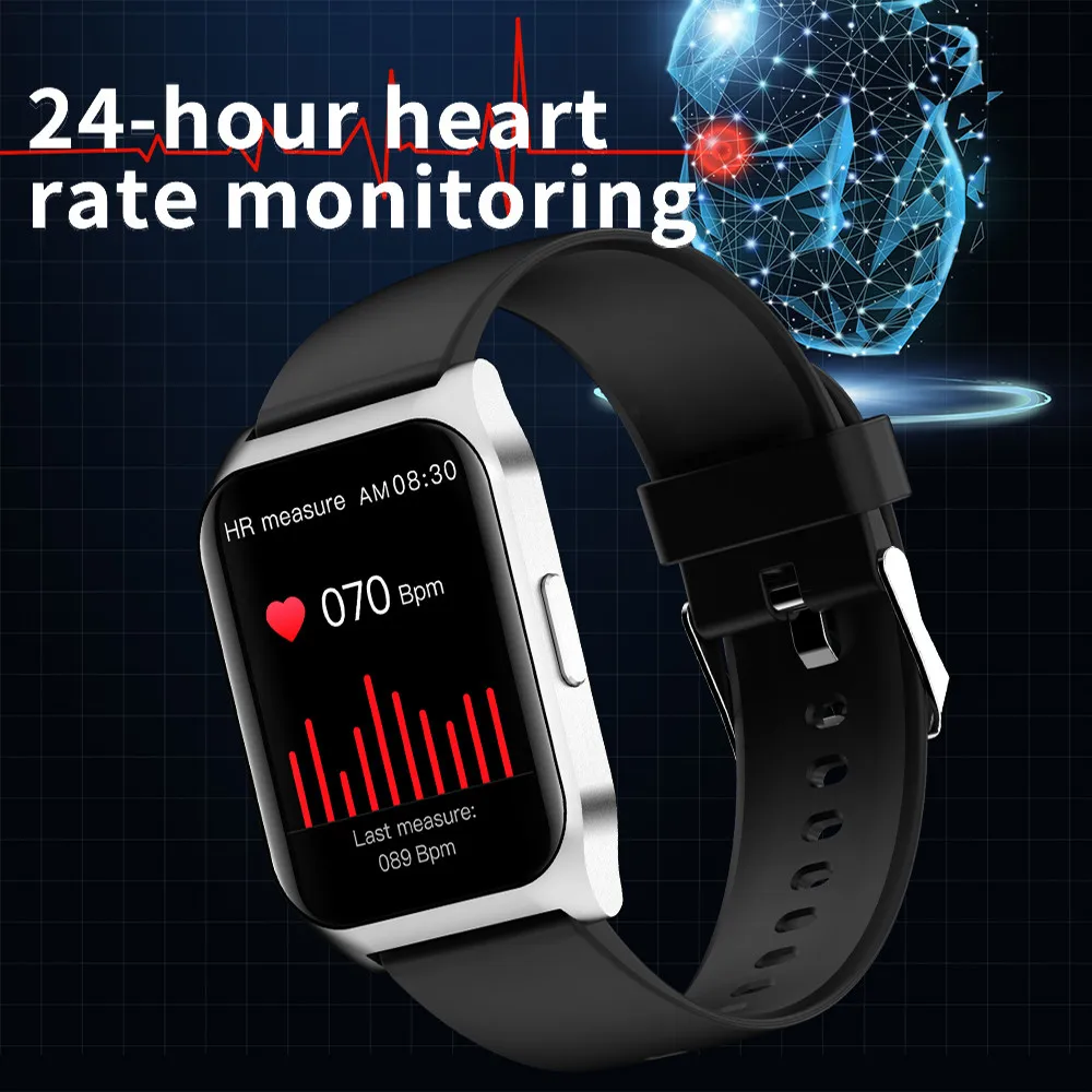 KAIMORUI  E17 Ʈ ġ  ȭ   ƮϽ Smartwatch    ð ȵ̵ IOS ȭ