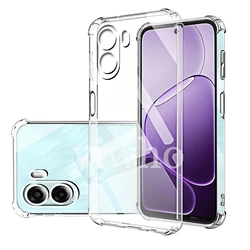 Transparent Soft TPU Clear Full Cover Phone Case for OPPO A3 Pro 4G