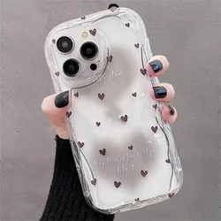 Love Heart 3D Wavy Curved Edge Phone Case for Nova9 SE(Honor 50SE) (S10666)