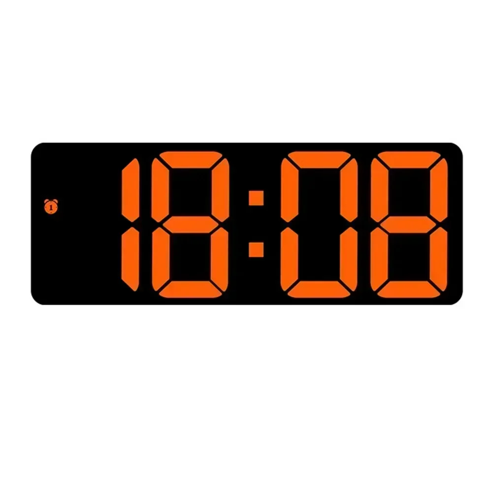 Smart Electronic Clock with Bright Display, Voice Control, and Multifunctional Features