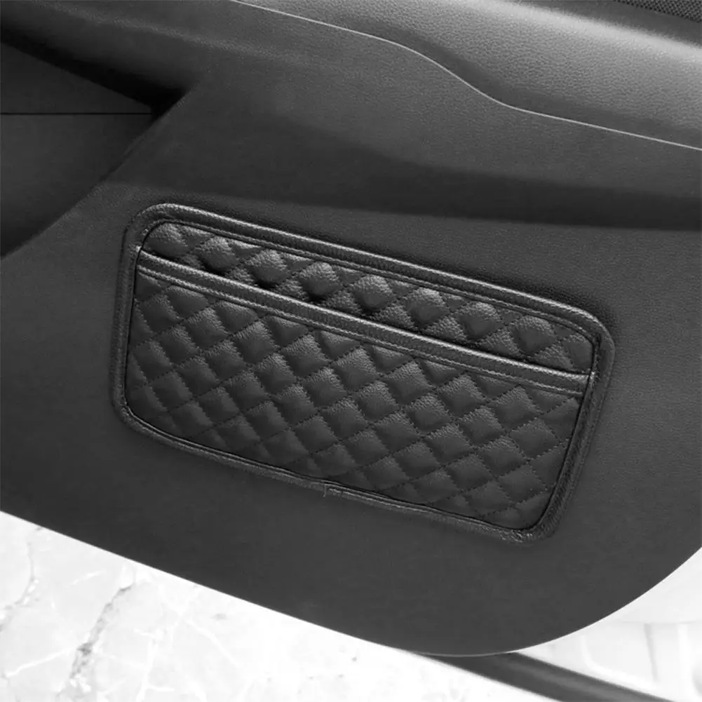 PU Leather Car Storage Pocket Seat Back/Door/Center Console Organizer For Small  Stuff Car Storage Bag Universal For All Vehicles| | - AliExpress