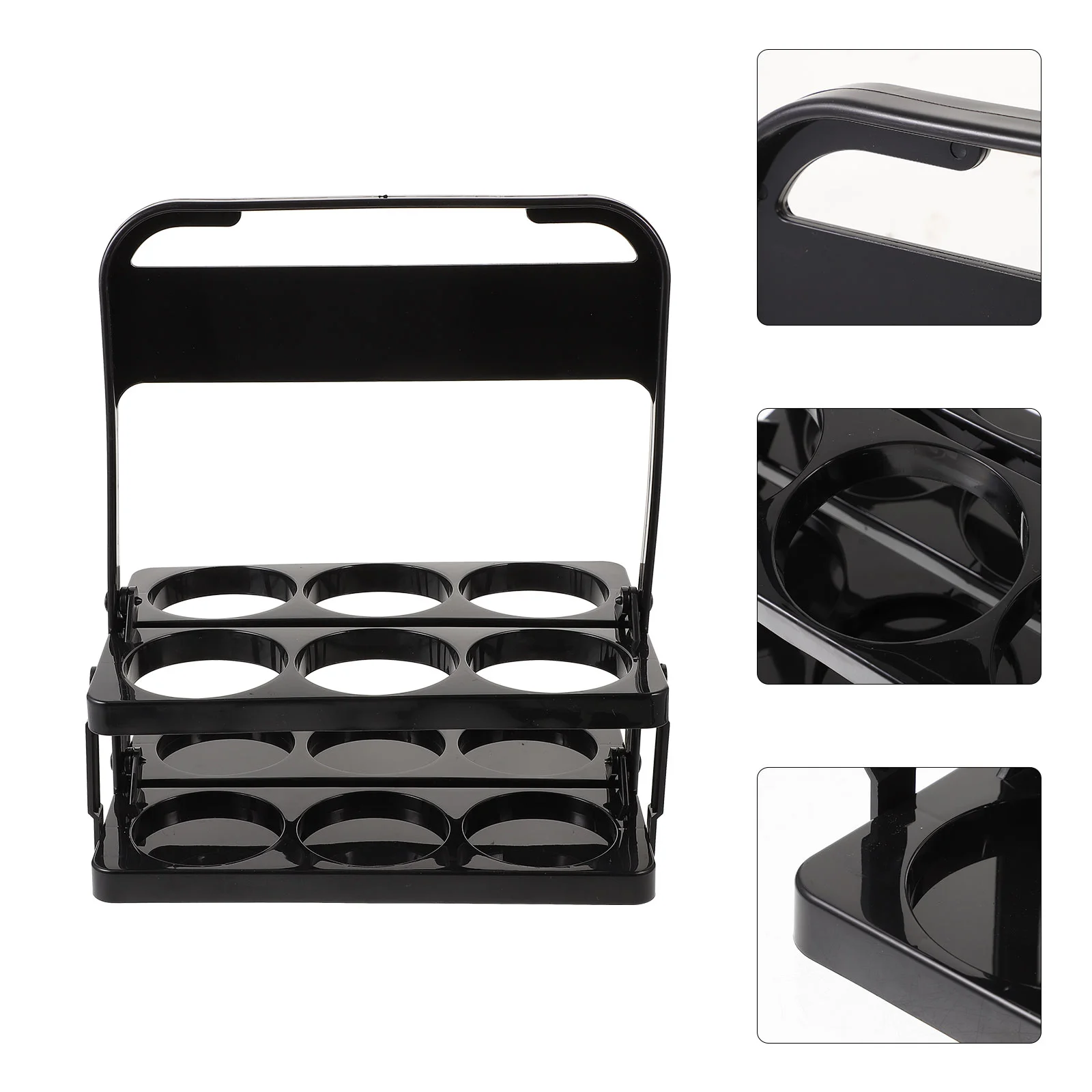 

Hiking Organizer Handle Bottle Rack Sports Cup Holder Sports Water Bottle Rack Water Bottle Carrier For Sports Storage Decorate