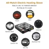 Portable Heat Preservation Electric Burner Single Stove Mini Hotplate Adjustable Temperature Furnace Home Cooking Appliances 5