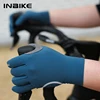 INBIKE Touch Screen Cycling Gloves Full Finger Thickened Palm Pad MTB Bike Gloves Spring Summer Bicycle Gloves Man 1