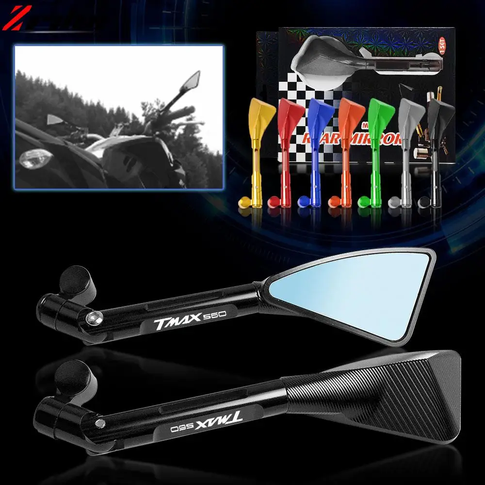 

T-MAX560 Accessories Universal Motorcycle Mirror CNC Aluminum Rearview Side Mirrors For YAMAHA T-MAX TMAX 560 TMAX560 2020 2021