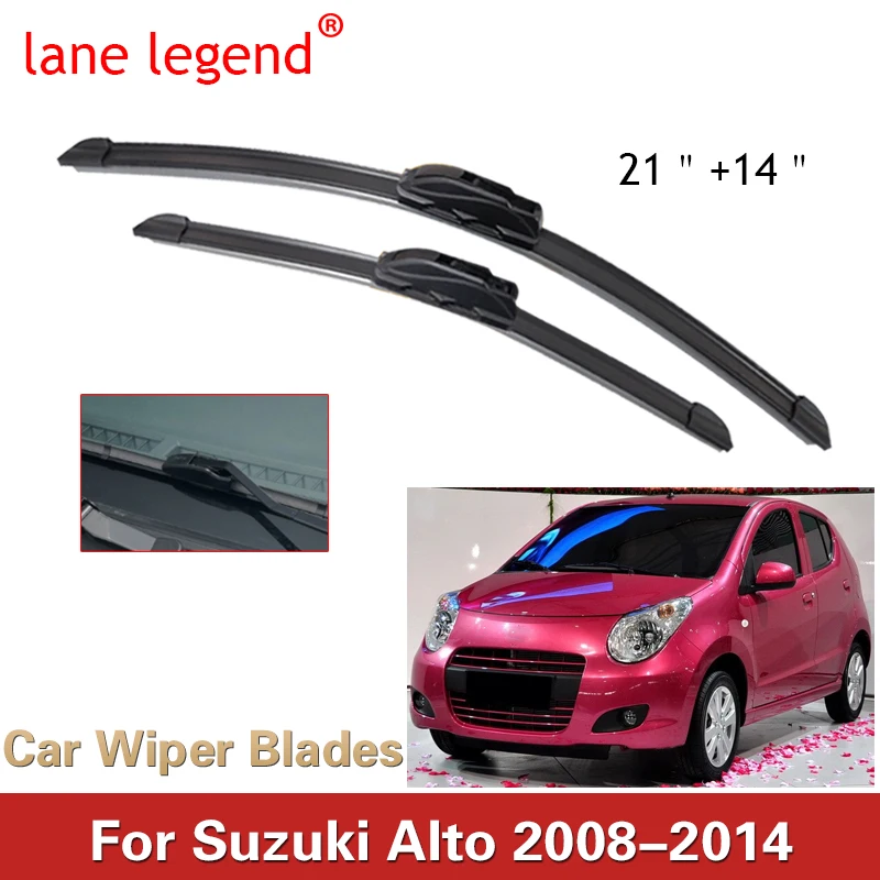 2pcssetLHDFrontWiperBladesForSuzukiAlto20082014Windscreen