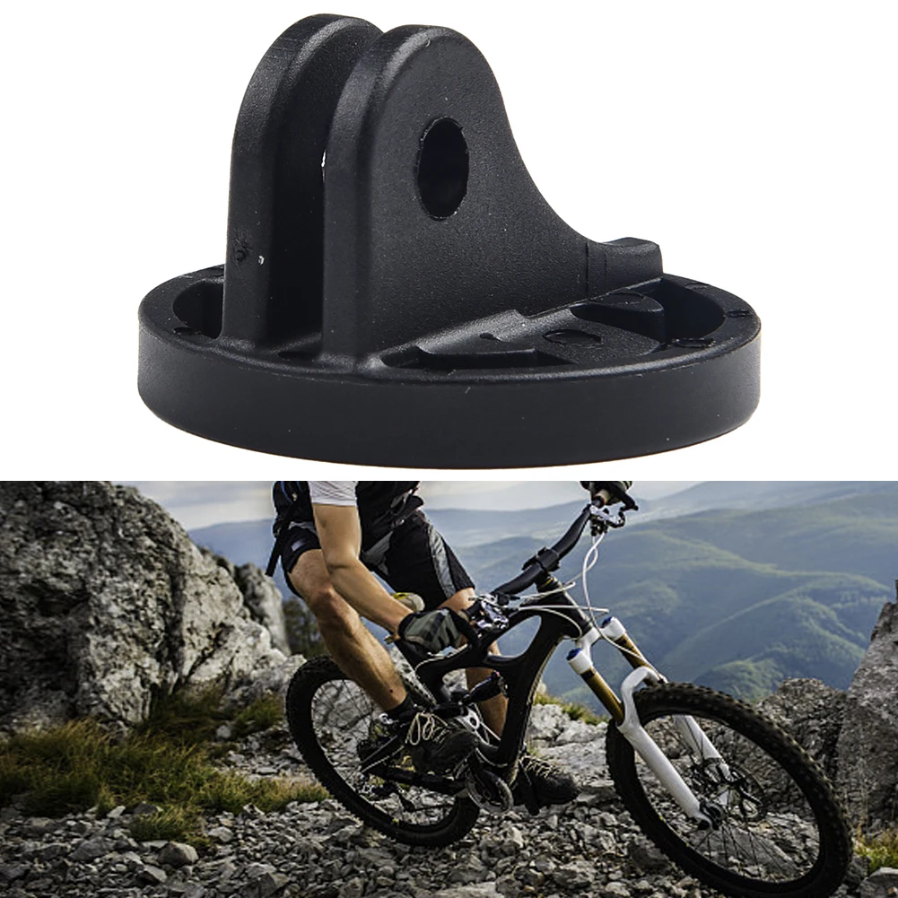 

Stand Base Light Mount ABS Bicycle Bike Computer Black Connecting Base For-Garmin Holder Lightweight Brand New