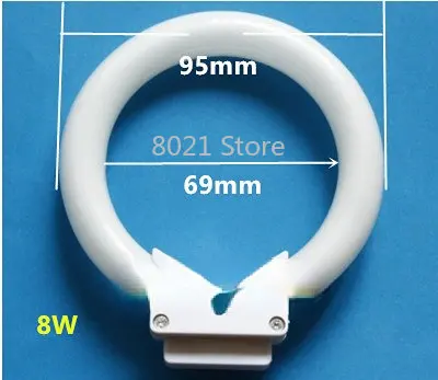 

Microscope Ring 8W Lamp Tube 110/220V Fluorescent Light Source Inner Diameter 69mm