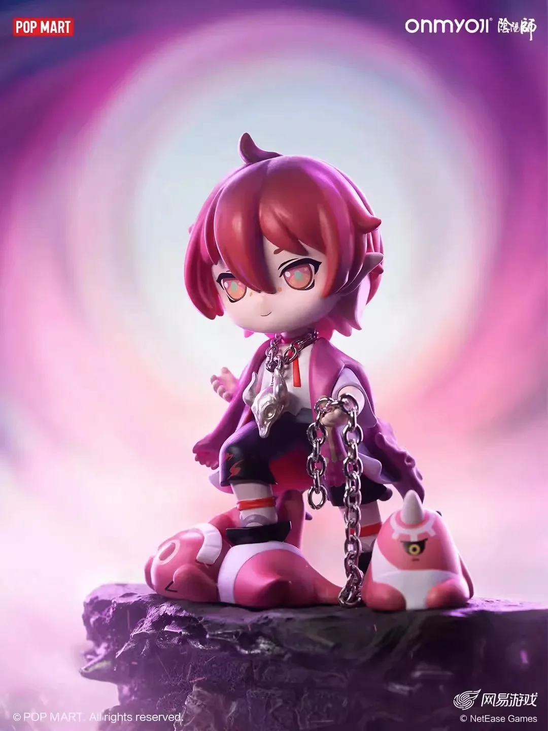 thumbnail image 1 of Pop Mart Onmyoji Classic God Series Blind Box Guess Bag Mystery Box Toys Doll Cute Anime Figure Desktop Ornaments Collection, 1 of 5