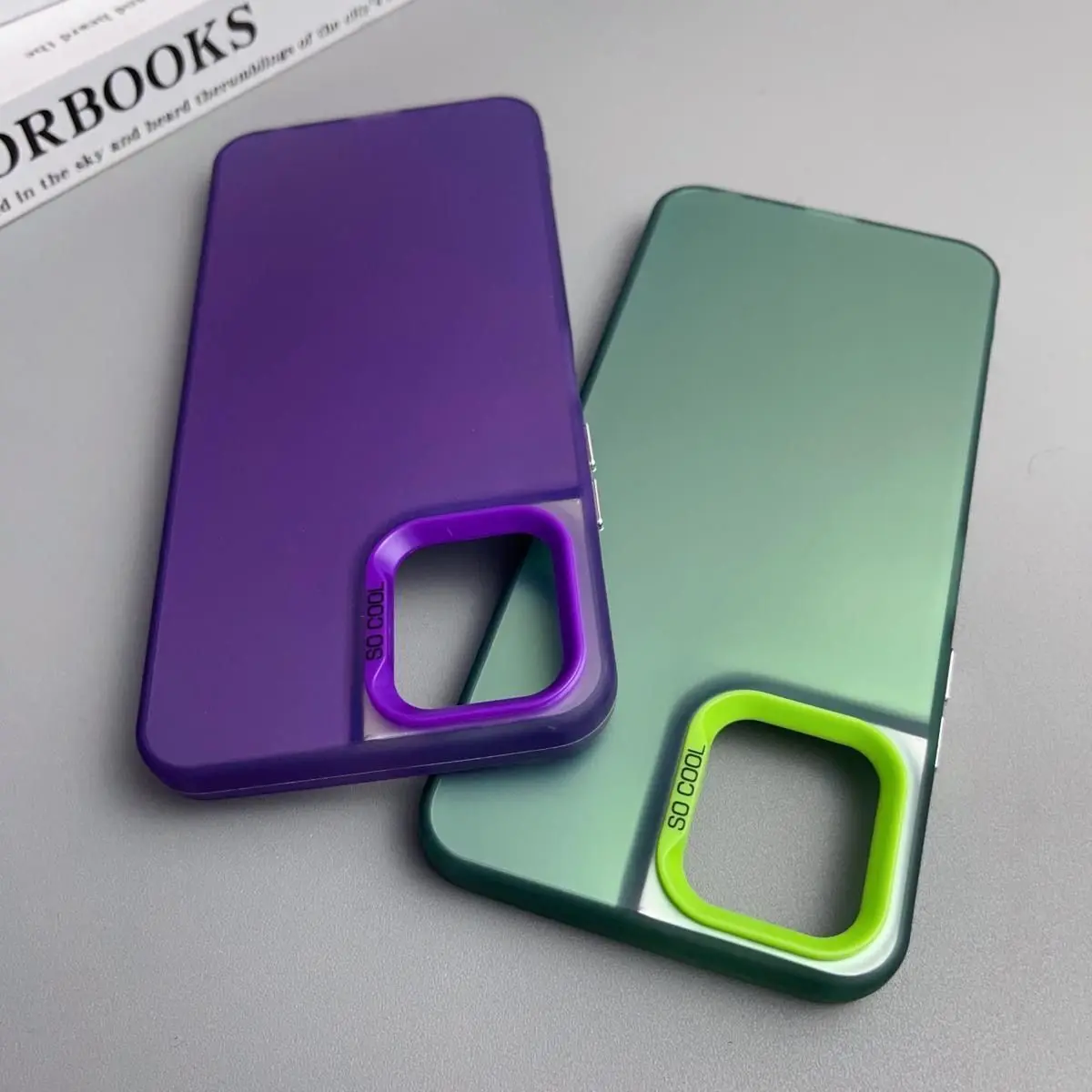 Premium Shockproof Phone Case - Anti-Fingerprint, Durable Protection Back Cover