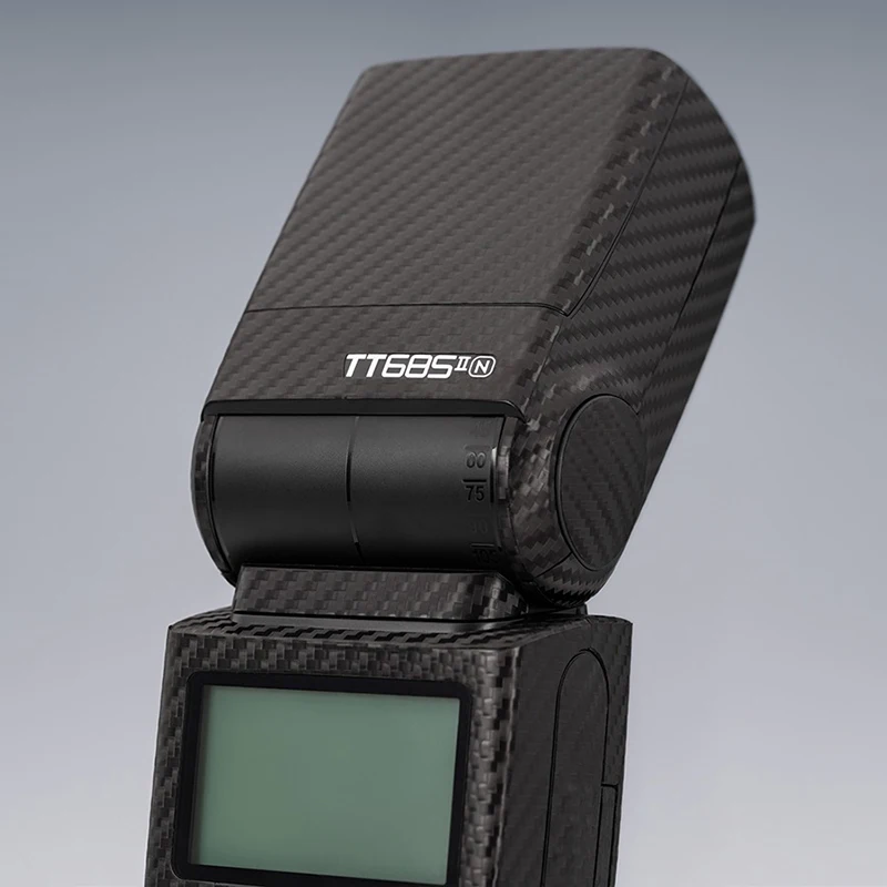 Godox TT685II TT685 II 데칼 스킨 플래시 비닐 랩 안티 스크래치 필름 보호 코트 TT685-II 용 맞춤형 스티커