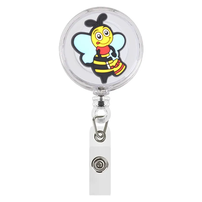 https://ae01.alicdn.com/kf/Sa63f7744e5a743af837c8fe69ffa4c46m/1pcs-Cute-Bee-Flower-Retractable-Badge-Reel-Animal-Alligator-Clip-Doctor-Nurse-Staff-ID-Card-Work.jpg