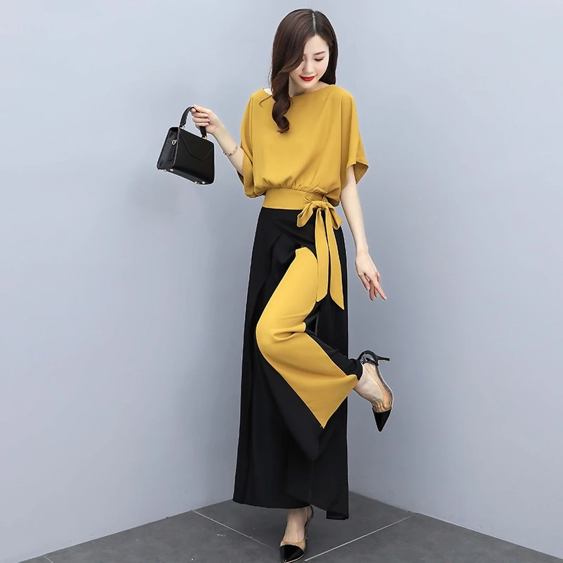 Рисунок 3 - Женский шифоновый брючный костюм