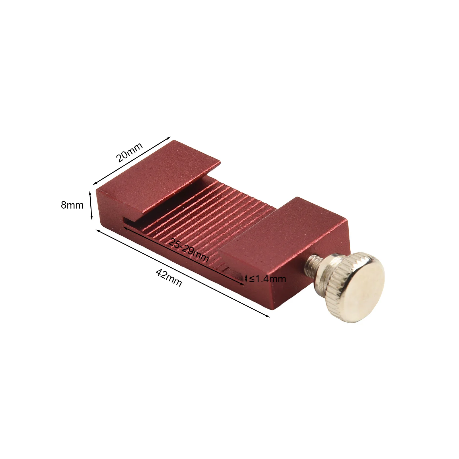 Easy To Use Ruler Positioning Tool Calibrator Line Scribers 29mm Positioning Limit Block Carbon Steel Material