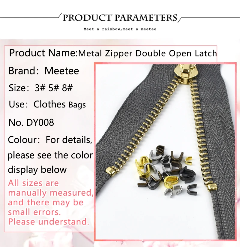 87Pcs Instant Repair Zipper Heads Latch Slider Zip Slider Metal Sewing Zipper  Stops for Backpacks Jeans Tents Clothing - AliExpress