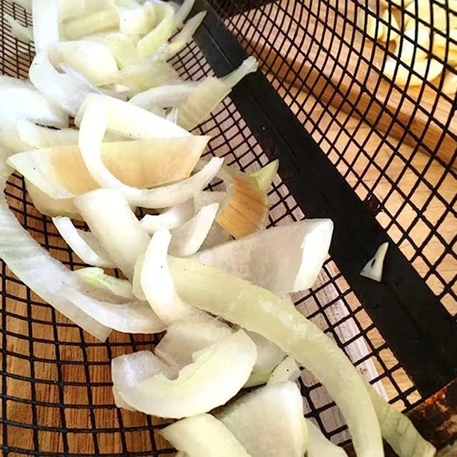 Grill Grillező Kosár Chip Tálca Hálóhenger Rozsdamentes Acél Tábortűz Rács Piknik Edények Kemping Bbq Állvány - Image 5