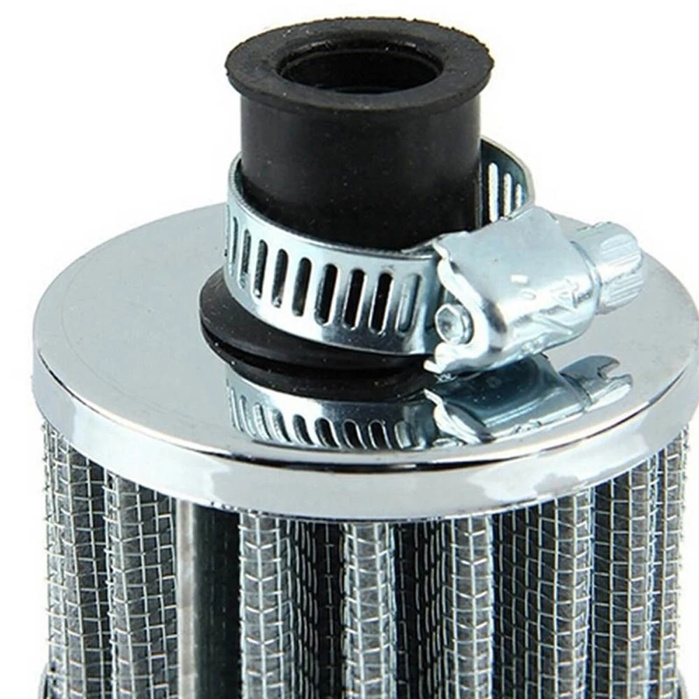 Universal Interface Car Air Filters 12mm For Motorcycle Cold Air Intake High Flow Crankcase Vent Cover Mini Breather Filters