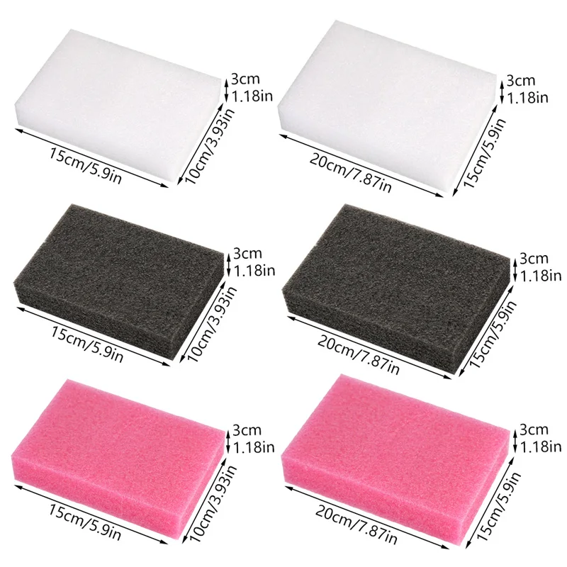 Needle felting pad Fenrry 5Pcs/Pack Wool Felt Workplace Mat White Foam Pad Needle Felting Poked Pad DIY Craft Needle Felting Tools Accessories