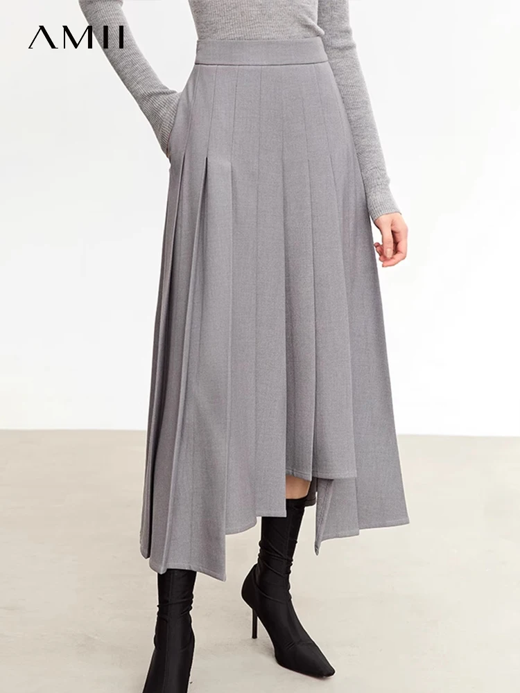 【新品未開封】andmary Amanda pleats skirt ANDMARY】Amanda pleats skirt