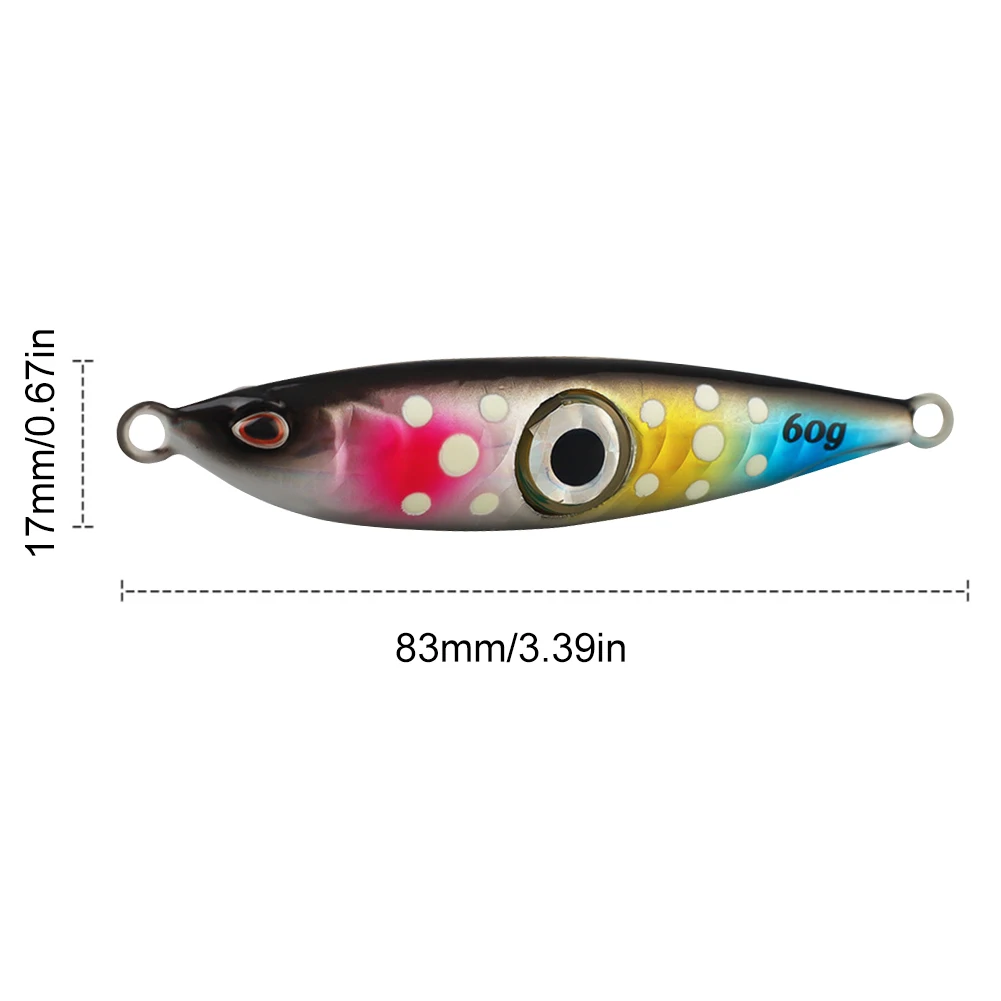 Fishing Spoons Underwater Fishing Light Fishing Spoons Lures Hard