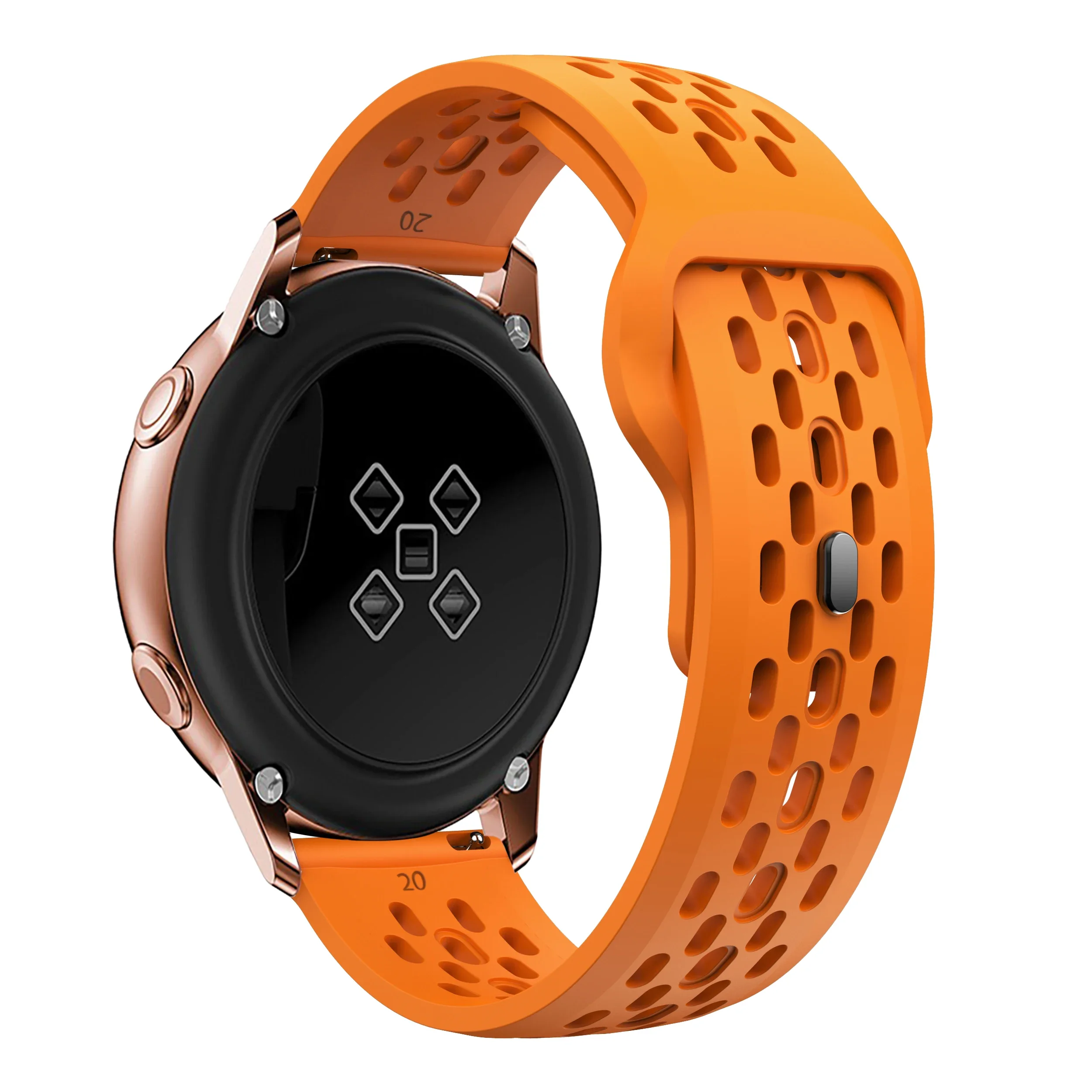 Versatile Silicone Watch Band in Multiple Sizes