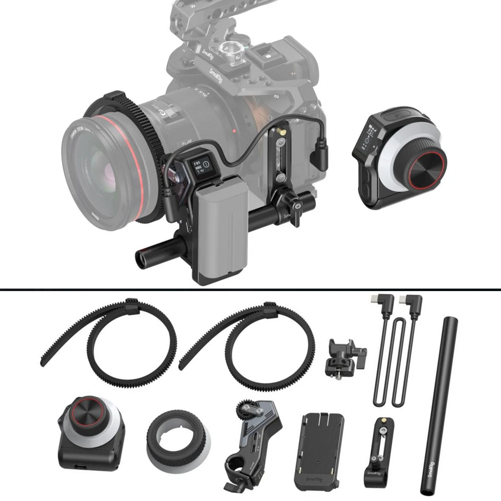 Smallrig Magicfiz Wireless Follow Focus Basic/Handgrip/ Two Motor Kit 3781