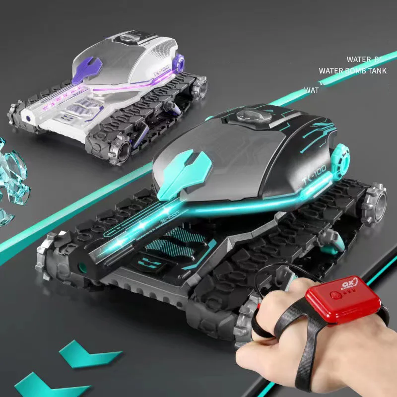 

Water bomb shooting RC Car 2.4G Remote Control Tank Toy Cars Radio Control RC Vehicle Electric Toy Car For Children Boys Kids