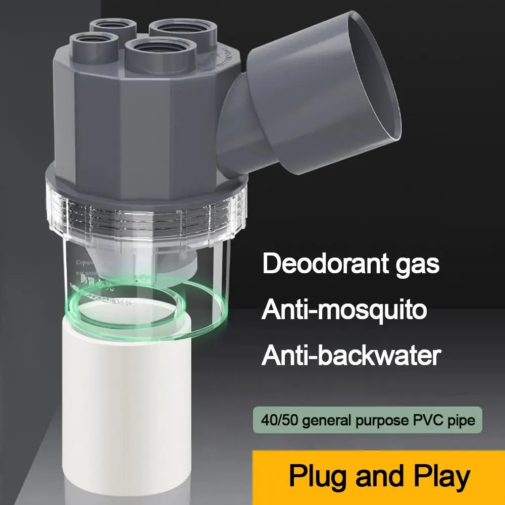 

Sealing Ring Sink Drain Pipe Adapter Multifunctional Anti odor Drainage Water Pipe Joint neat Dishwasher Water Pipe Connector