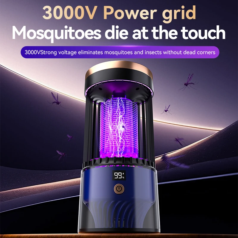 Mosquito Lamp Insect Fly Trap Lantern