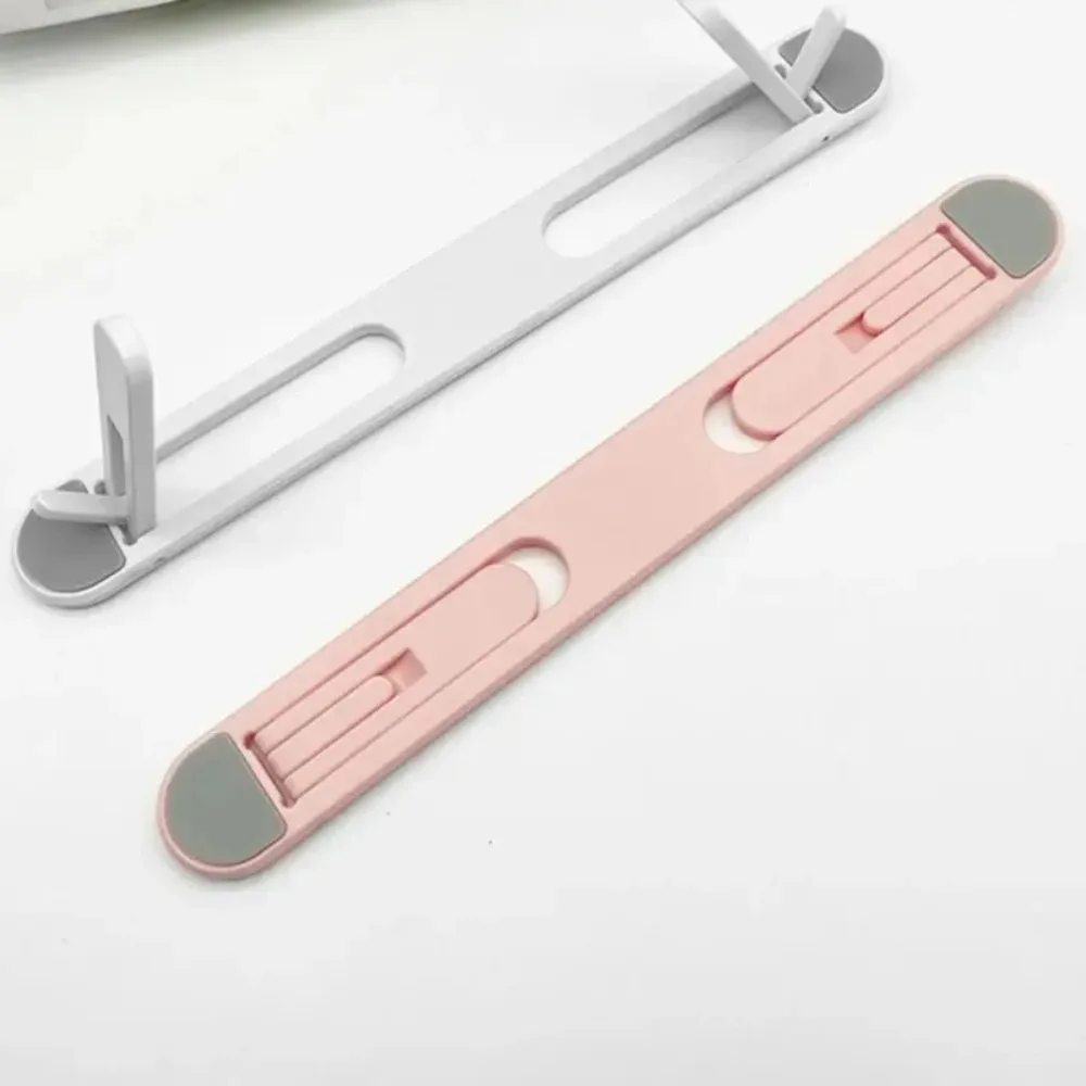 조정 가능한 노트북 홀더 태블릿 스탠드 강력한 내하중력 미끄럼 방지 접이식 디자인 범용 노트북 냉각 패드 노트북 브래킷