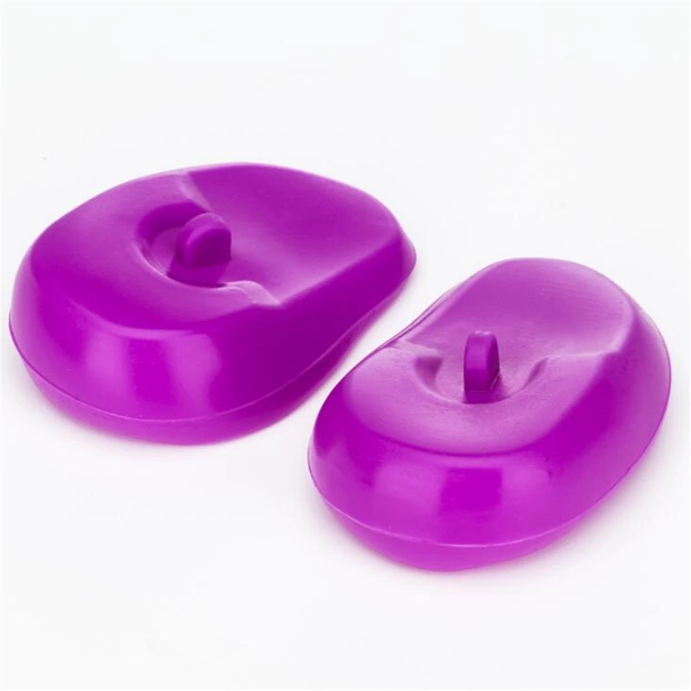 Disposable ear covers 2pcs Silicone Ear Cover Hair Coloring Dyeing Ear Protector Waterproof Shower Shield Earmuffs Caps Salon Styling