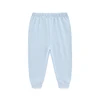 Kiddiezoom 1/3 Pcs Four Seasons Fashion Solid 100%Cotton Baby Boy Girl Pants Soft 100%Cotton Infants Trousers Accessories 5