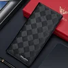 Long Wallet New product simplicity Bifold black leather Wallet Men Card pack Slim Billfold with Card Slots men short wallet 1